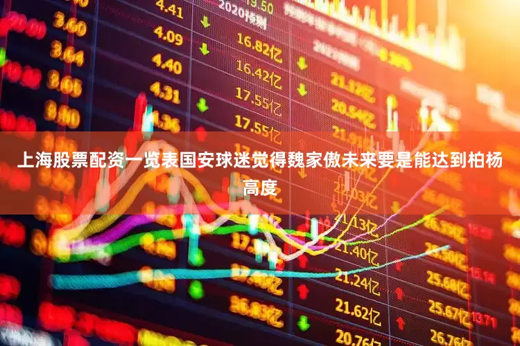 上海股票配资一览表国安球迷觉得魏家傲未来要是能达到柏杨高度
