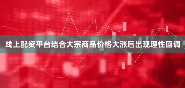 线上配资平台结合大宗商品价格大涨后出现理性回调